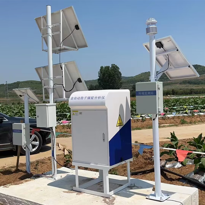  钱柜qg777农业四情监测系统在潍坊农业产业园装置