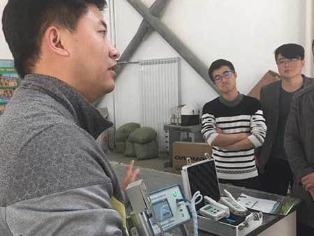 光合作用测定仪援手长治学院进行讲授钻研